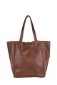 Tote Bag de cuero Marrón