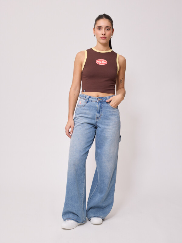 MUSCULOSA BELIN RUSTY Chocolate