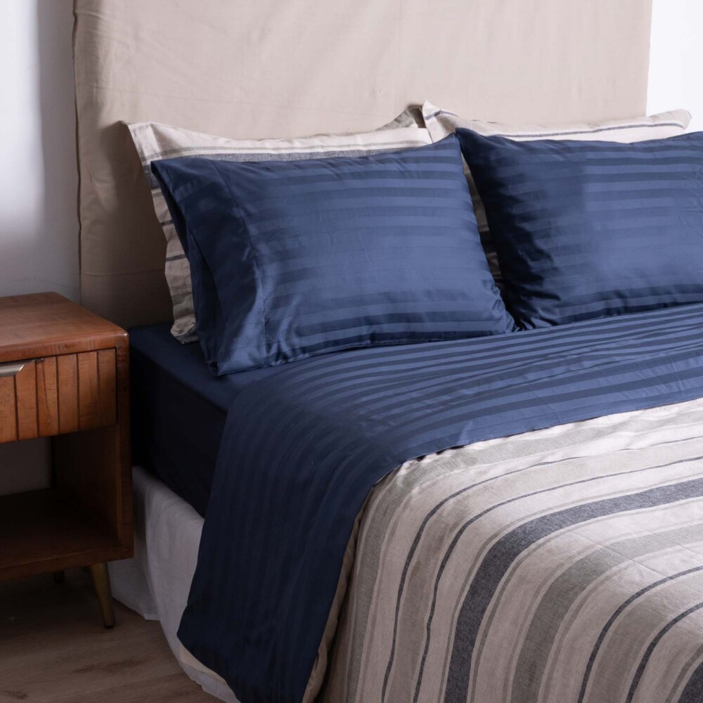 JGO SÁBANAS KING ALGODON HOTELERAS 500 HILOS