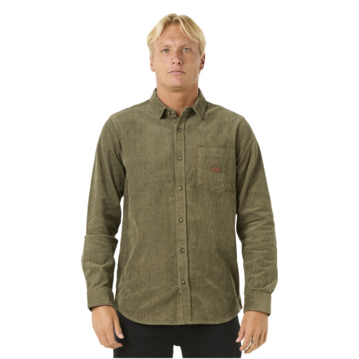 Camisa Rip Curl Classic Surf Cord - Verde Camisa Rip Curl Classic Surf Cord - Verde