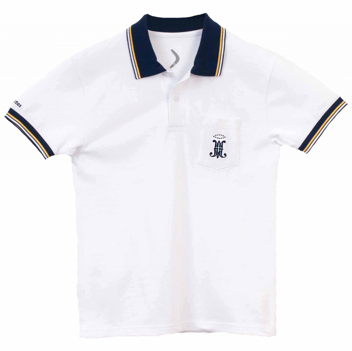 Remera Polo Zorrilla de San Martin - Blanco 