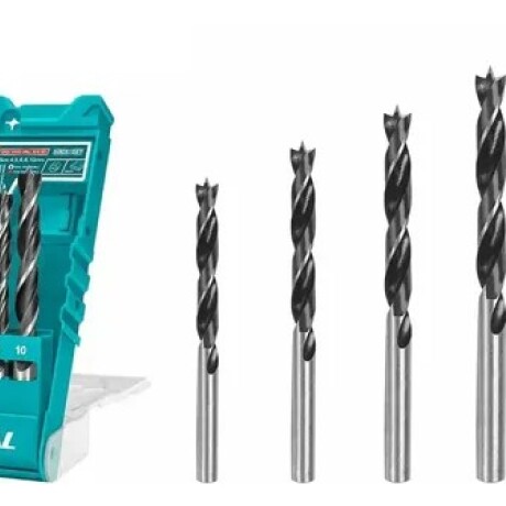 Set 5 mechas para madera total TACSD7056 Set 5 mechas para madera total TACSD7056