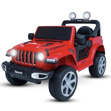 Jeep a Batería Bebesit Renegade 12V Luces ROJO