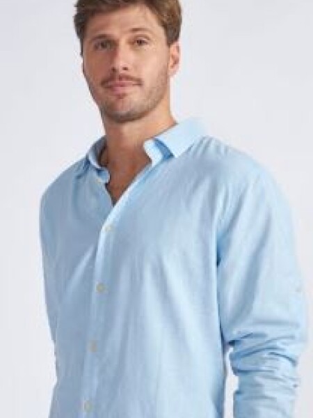 CAMISA KRISTOBELGA 5108 CELESTE