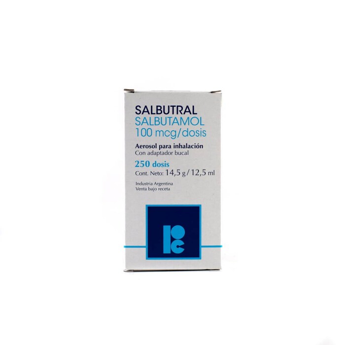 SALBUTRAL AEROSOL X 250 DOSIS CJ única
