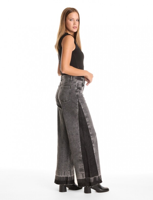 Jean Wide Leg NEGRO
