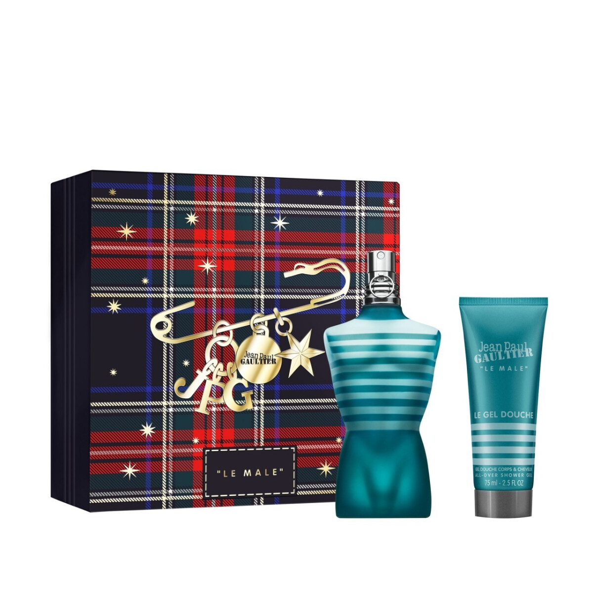 Jean Paul Gaultier Le Male Estuche Eau De Toilette 75ml + Gel de Ducha 75ml - Masculino 