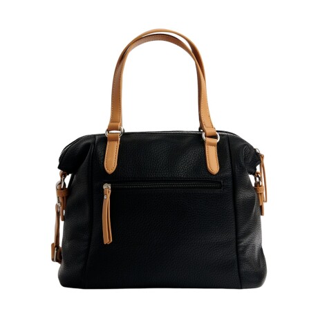 Cartera con 2 bolsillos Negro.