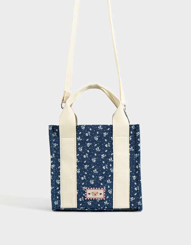 Mochilas y Carteras Infantiles Cartera Mini City Teddy - Azul Gastado