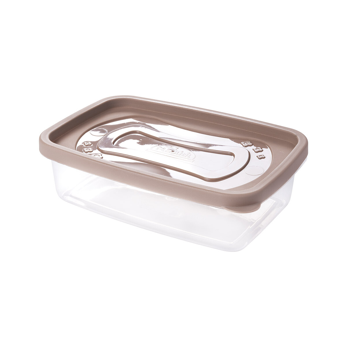 Recipiente Rectangular 620ml - BEIGE 