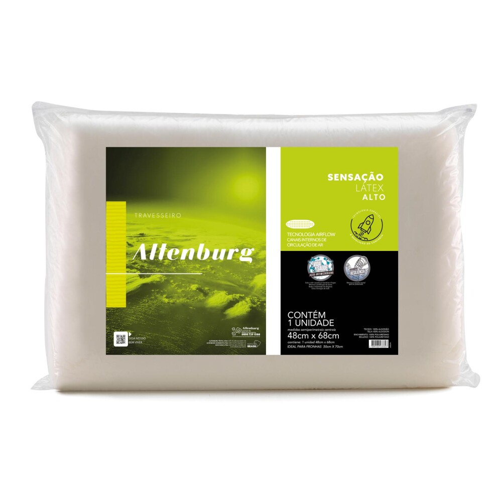 ALMOHADA VISCOELASTICA BLANCO SENSACIÓN LATEX