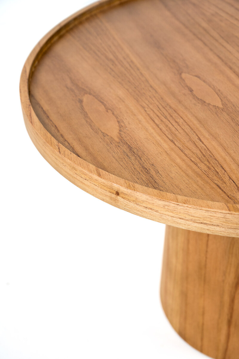 ELARA MESA DE LIVING ELARA ALTA CINAMOMO NATURAL 60X60X42H CM