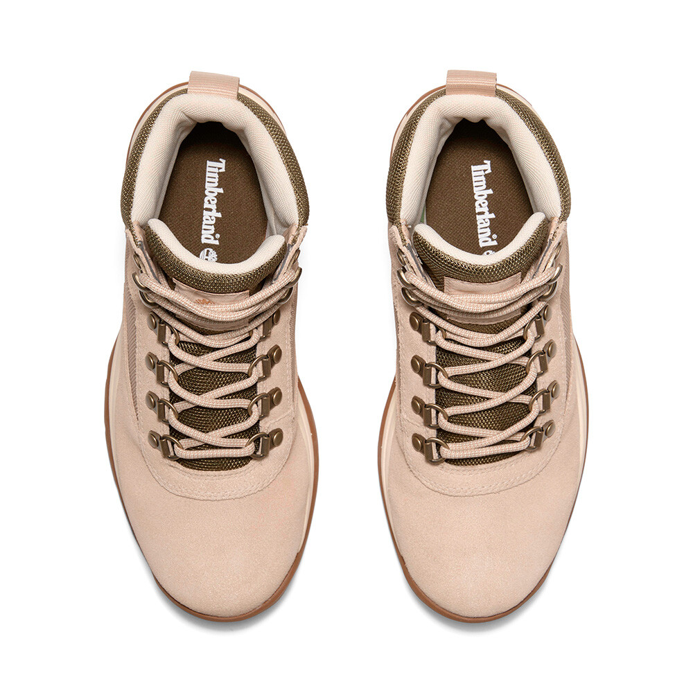 Botas White Ledge Mid Waterproof Mujer Light Beige Suede