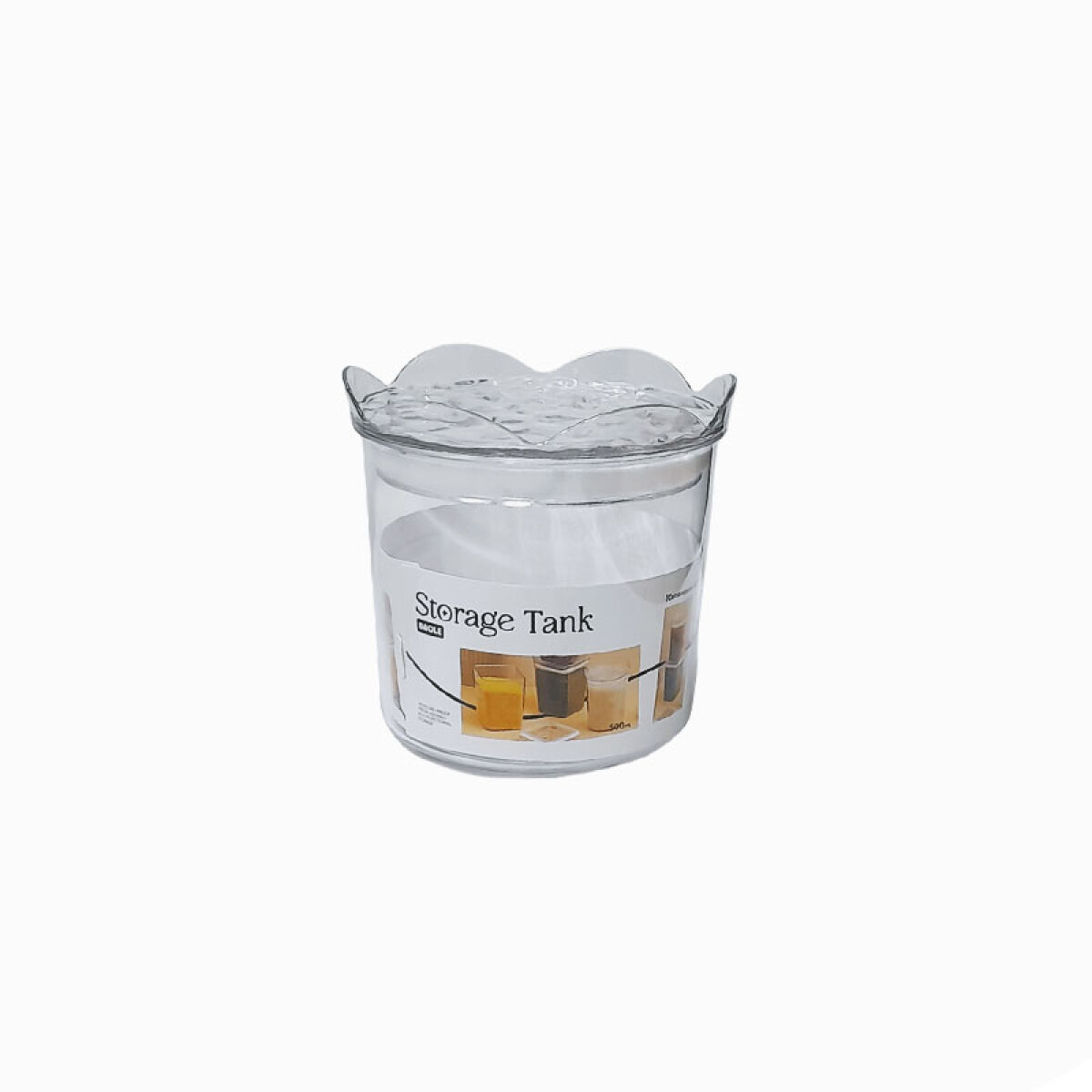 Frasco contenedor hermético 500ml - Frasco Contenedor Hermético 500ml 