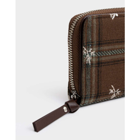Billetera Estampado Escoces