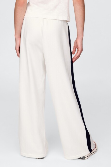 Pantalón Deportivo Logo Gap Sin Felpa Niña New Off White Opt1