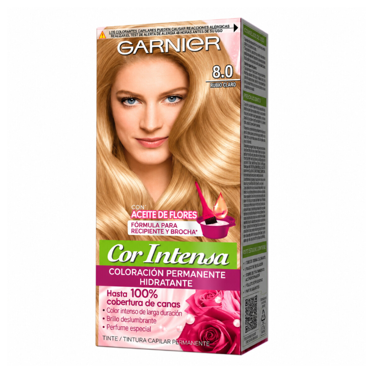 Nutrisse Cor Intensa Rubio Claro 8.0 