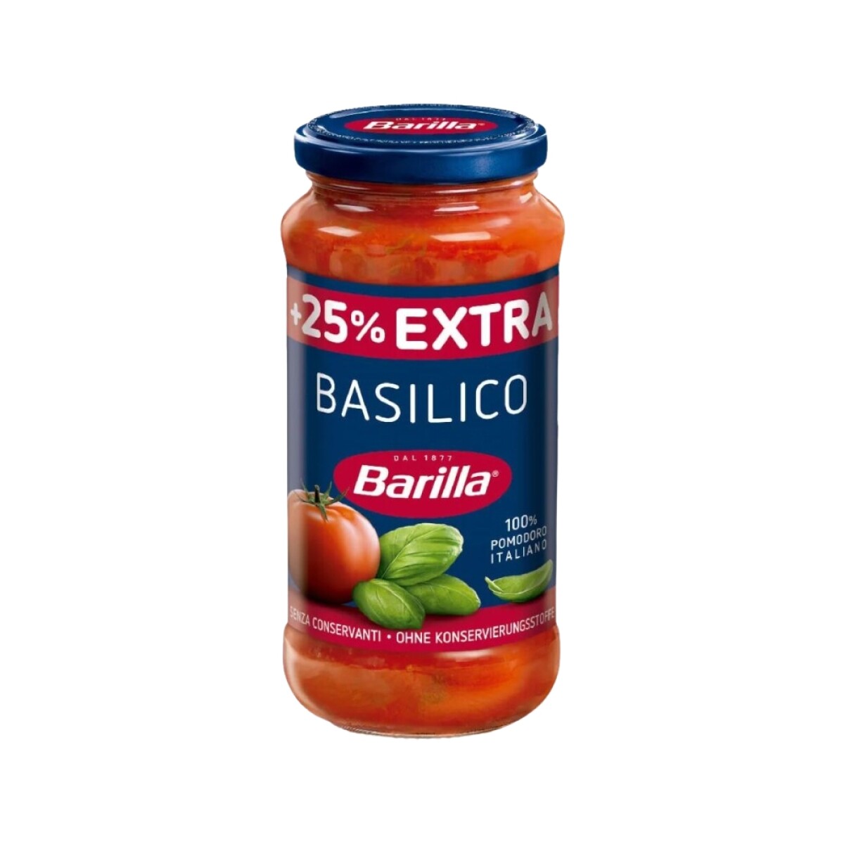 Salsa Barilla Basilico 500g 