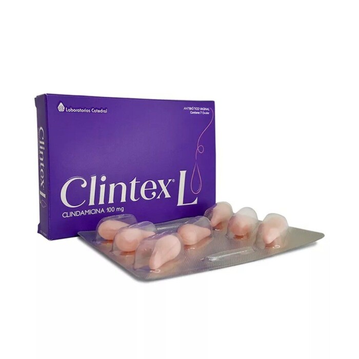CLINTEX L CJ X 7 OVULOS única