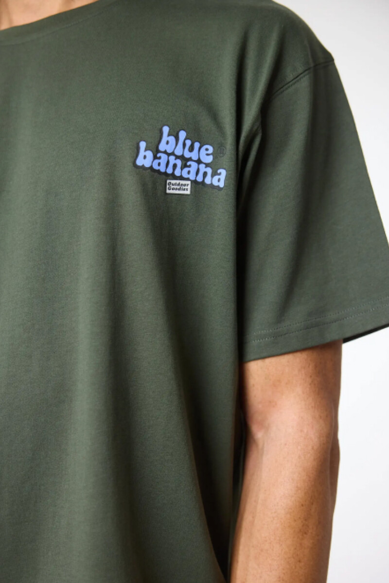 Camiseta Blue Banana - Hakuba Kakhi