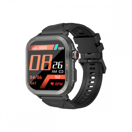 Blackview - Smartwatch W30. 1,91". Bluetooth. Resistencia Hasta 10 Metros. 300 Mah. Negro. 001