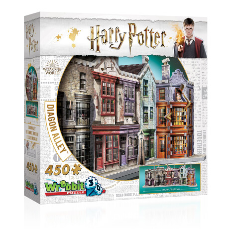 Puzzle 3D Callejón Diagonal (450 Piezas) Harry Potter Puzzle 3D Callejón Diagonal (450 Piezas) Harry Potter