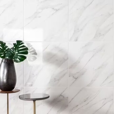 Cerámica Mármol Blanco 62x62 cm Brillante Cerámica Mármol Blanco 62x62 Cm Brillante