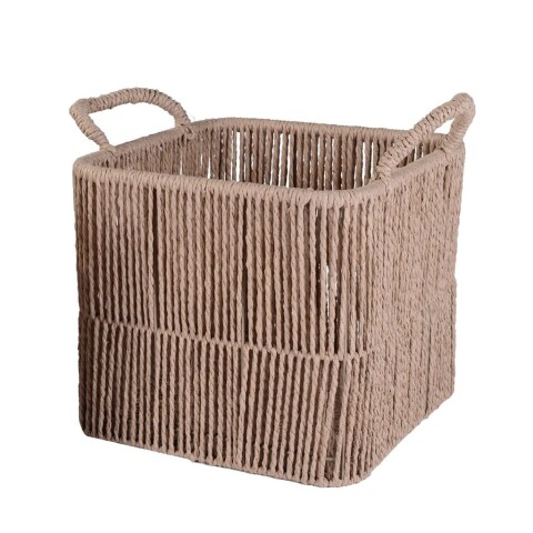 CESTO 31X31X27CM RATAN NATURAL CESTO 31X31X27CM RATAN NATURAL