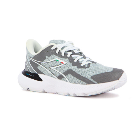 Diadora T1 L - Run High Perf Calzature Running MYTHOS BLUSHIELD VOLO 3 GLAM W Plateado-Blanco