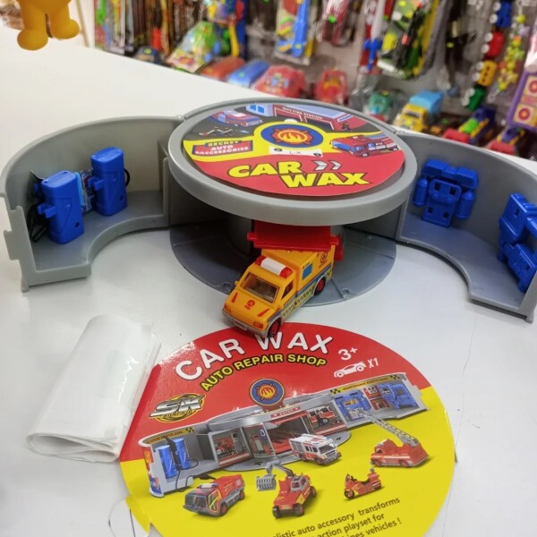 Juguete auto carwash bombero