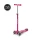 Monopatín Micro Maxi Deluxe LED Ajustable con 3 Ruedas - ROSA
