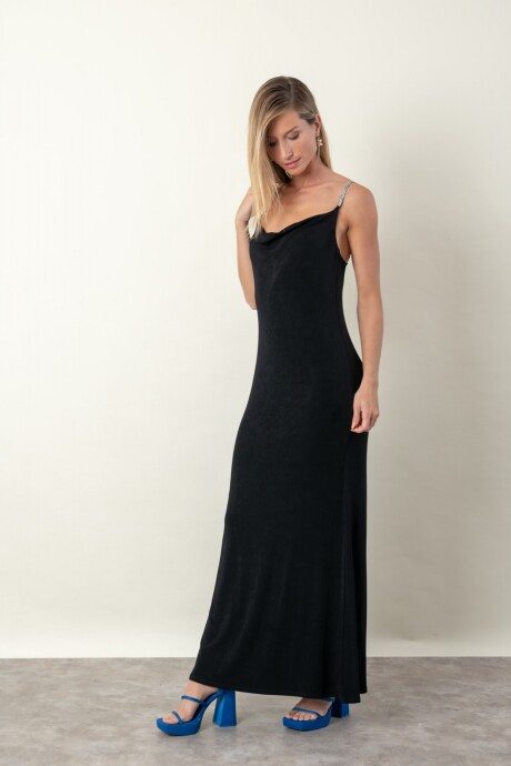 VESTIDO DIAMANTE NEGRO VESTIDO DIAMANTE NEGRO
