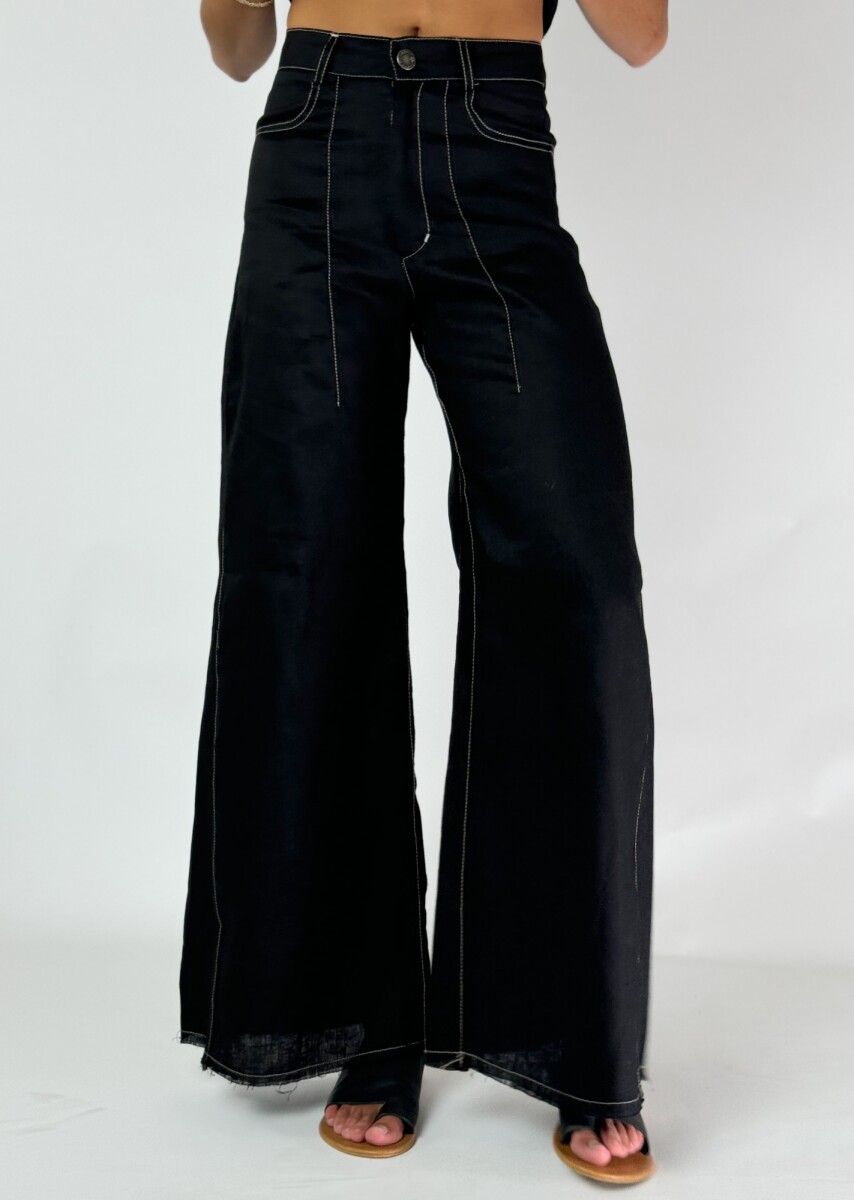 PANTALON JACINTO NEW LINO - NEGRO 