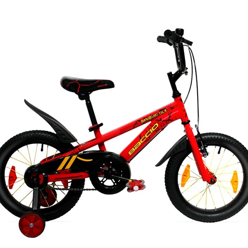 Bicicleta Infantil Baccio Bambino DLX R.16"– Estilo y Seguridad para Niños Activos Bicicleta Infantil Baccio Bambino DLX R.16"– Estilo y Seguridad para Niños Activos