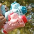 Pistola Burbujero Infantil Niños Automatico Unicornio Variante Color Celeste