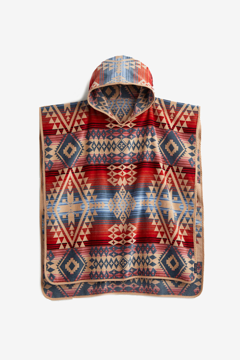 TOALLA CON CAPUCHA Naranja