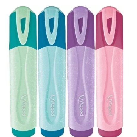 Pack x4 Marcadores Purpurina Pastel Pack x4 Marcadores Purpurina Pastel