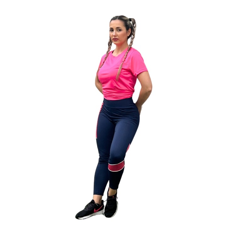 CALZA CIGARRETE POWERFIT AZUL