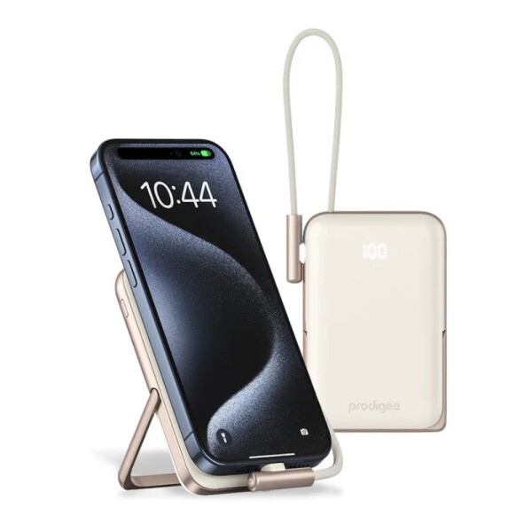 Cargador Portatil Prodigee MagPower 30W 10000mah Cream Cargador Portatil Prodigee MagPower 30W 10000mah Cream