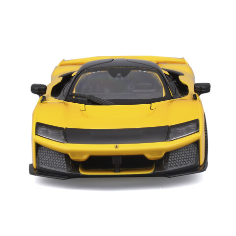 Bburago Ferrari Italia Escala 1:24 Auto de Colección F80 Giallo Modena