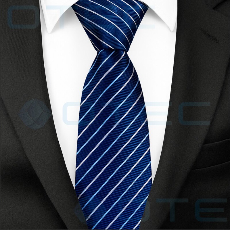 Corbata Estampada Con Cremallera Y Nudo Listo Para Usar Corbata Estampada Con Cremallera Y Nudo Listo Para Usar