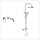 GRIFERIA JUEGO DE GRIFERIA MONOCOMANDO BRILLO SIGNATURE GRIS-BRUSHED NICKEL