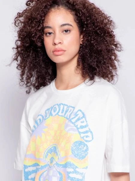 T-SHIRT PIECE OF CAKE INDOOR BLANCO
