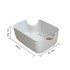 Bandeja Alta C/Facil Acceso Y Manija S/Cue 55*45*22 cm Bandeja Alta C/Facil Acceso Y Manija S/Cue 55*45*22 cm