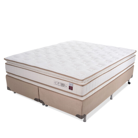 Colchón De Resortes Extra King Dakota 193 x 203 x 32 cm Colchón De Resortes Extra King Dakota 193 x 203 x 32 cm
