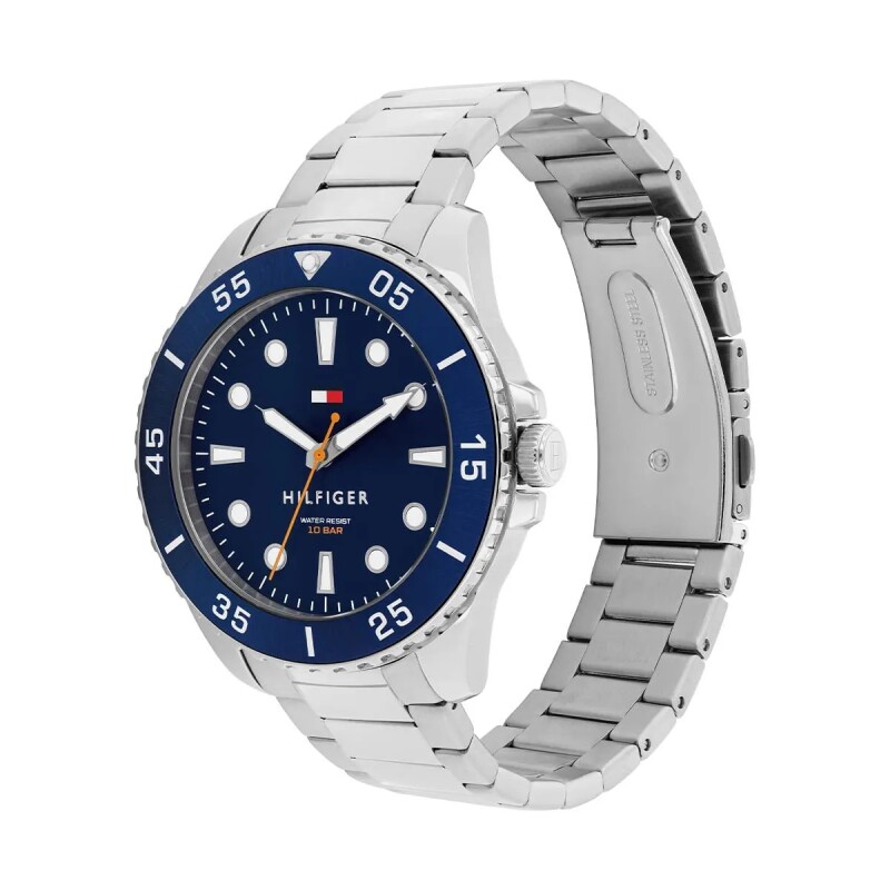 Reloj Tommy Hilfiger 1792202 para Hombre de Acero Azul