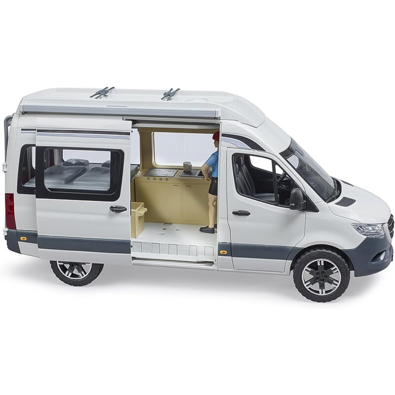 Mercedes Benz Sprinter Camper con conductor, juego de camping Mercedes Benz Sprinter Camper con conductor, juego de camping