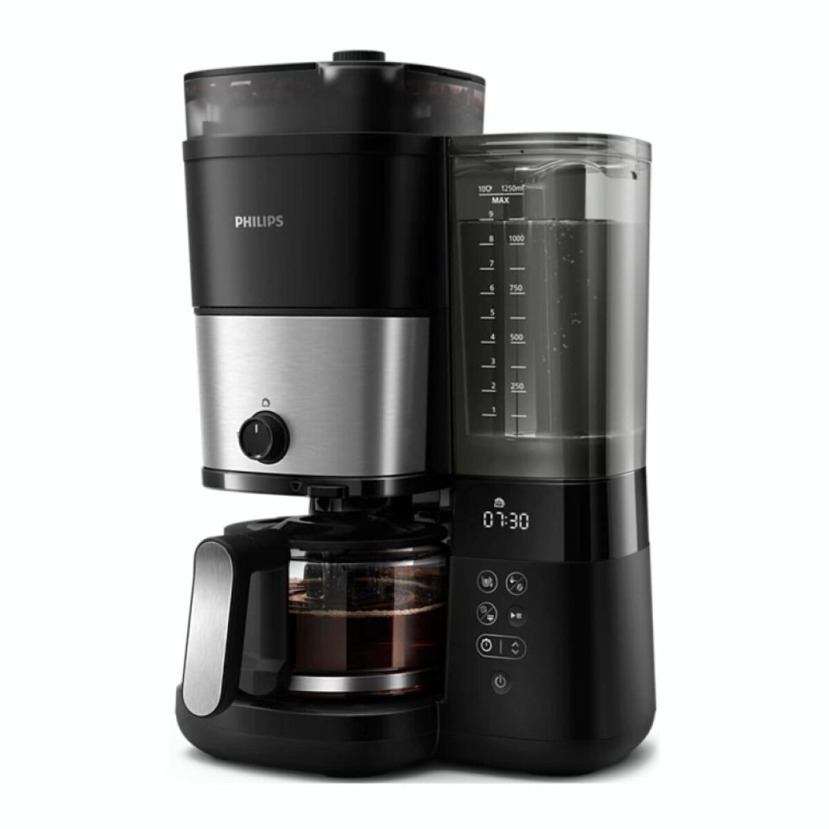 Cafetera De Filtro PHILIPS HD7900/50 Con Molinillo Capacidad 1,25L 