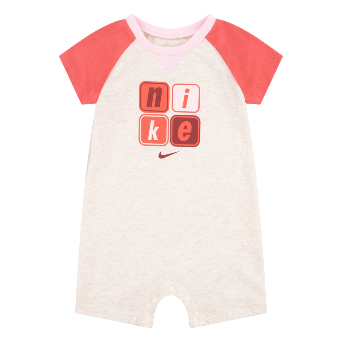 Conjunto Nike Romper de Niños - Crema 