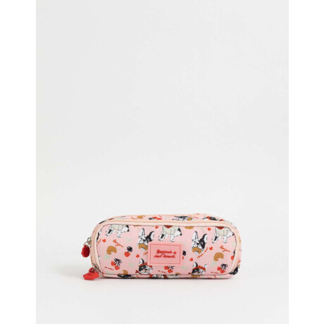 Cartuchera Con Divisiones Combinacion Multicolor